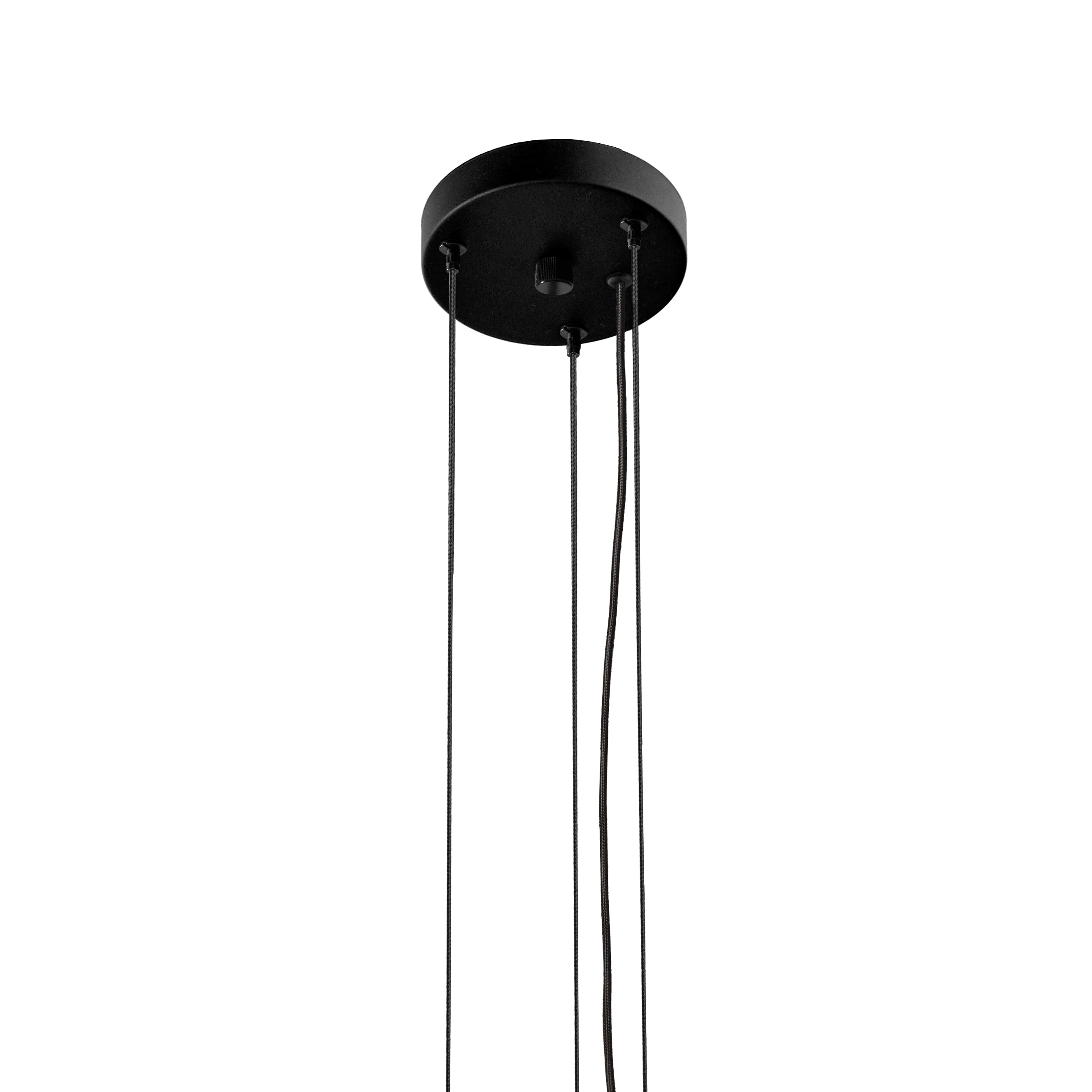 Lampa wisząca VERO czarny z czarnym środkiem