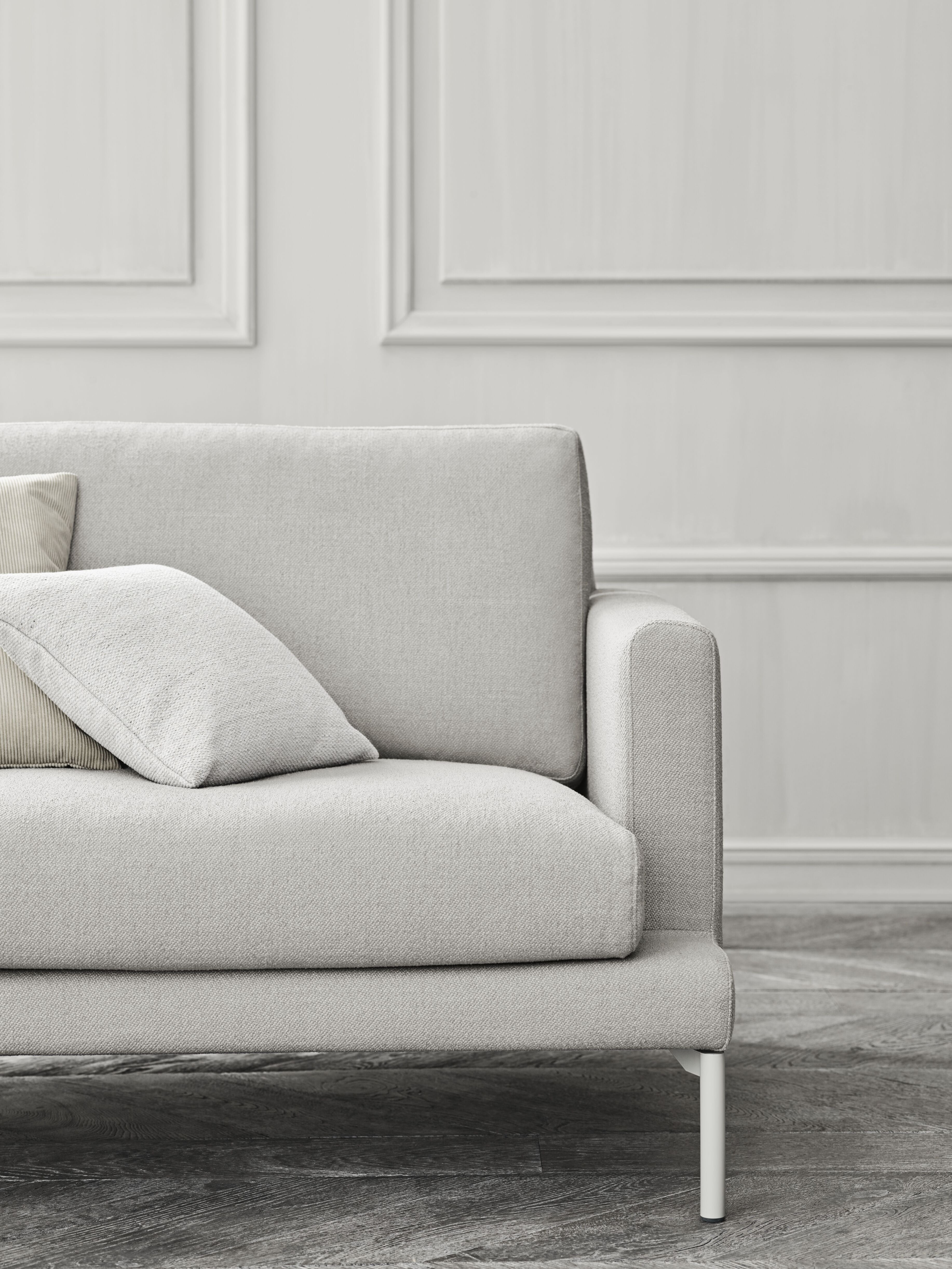 Sofa 3-osobowa VENEDA SLIM dębowa podstawa