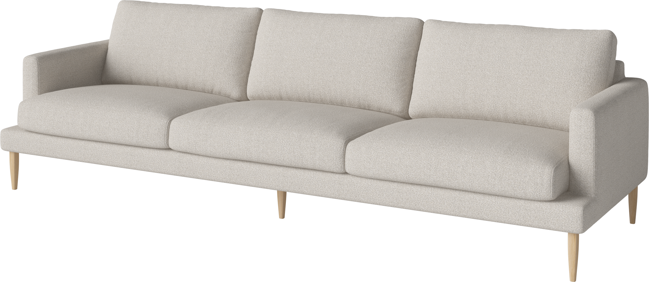 Sofa 4-osobowa VENEDA SLIM bielona podstawa