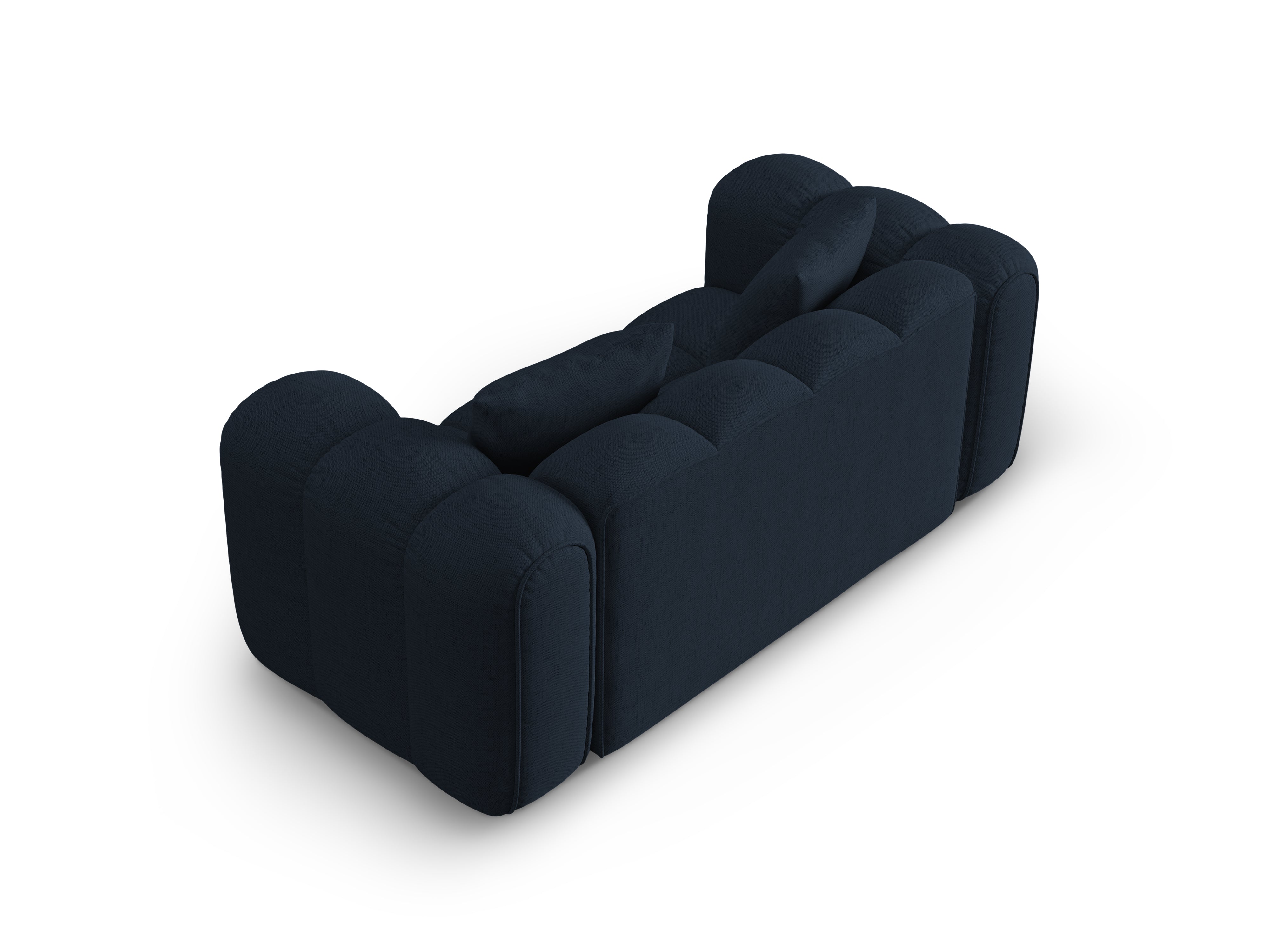 Sofa 2-osobowa ASTRO królewski granatowy szenil