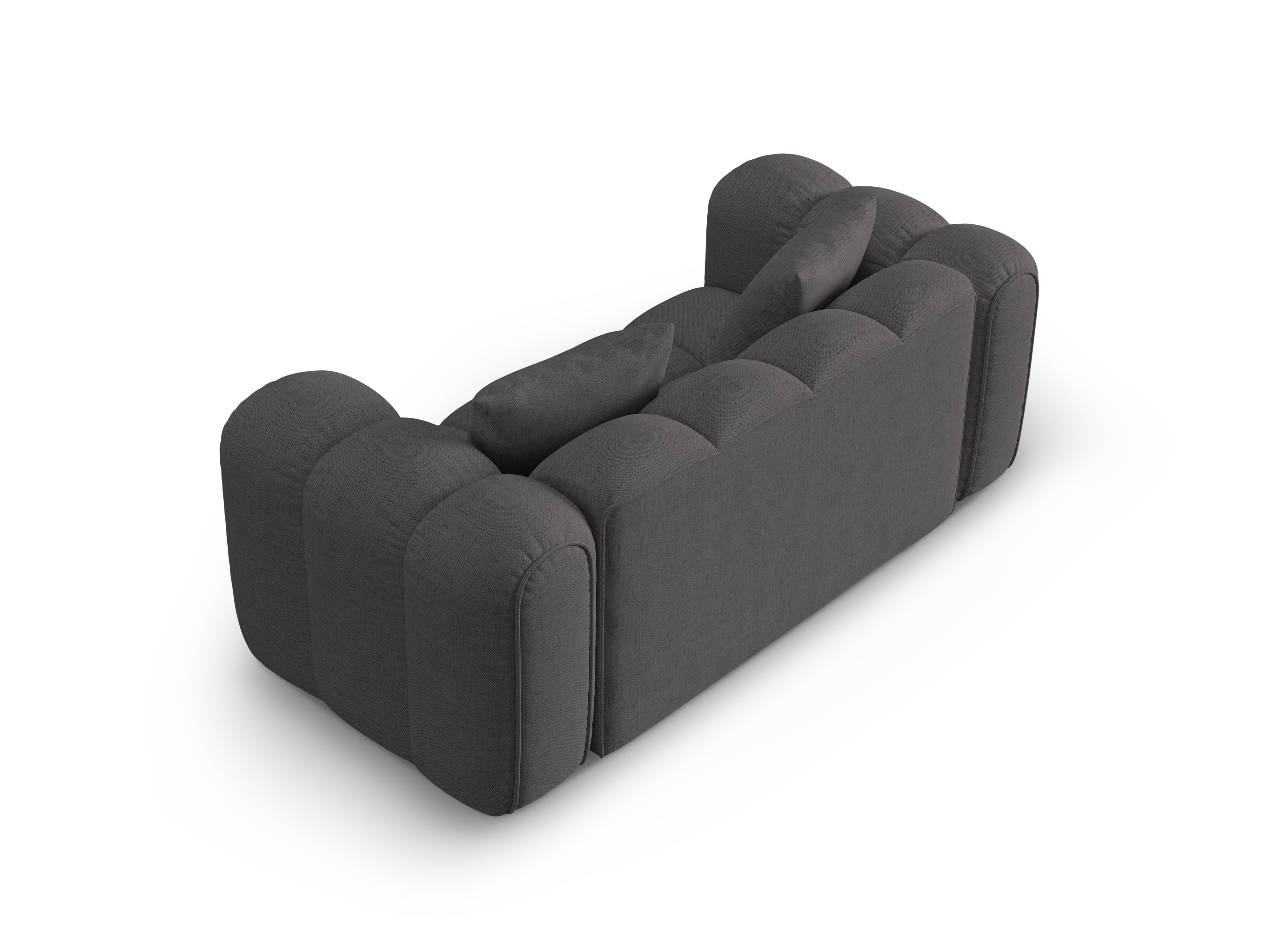 Sofa 2-osobowa ASTRO szary szenil