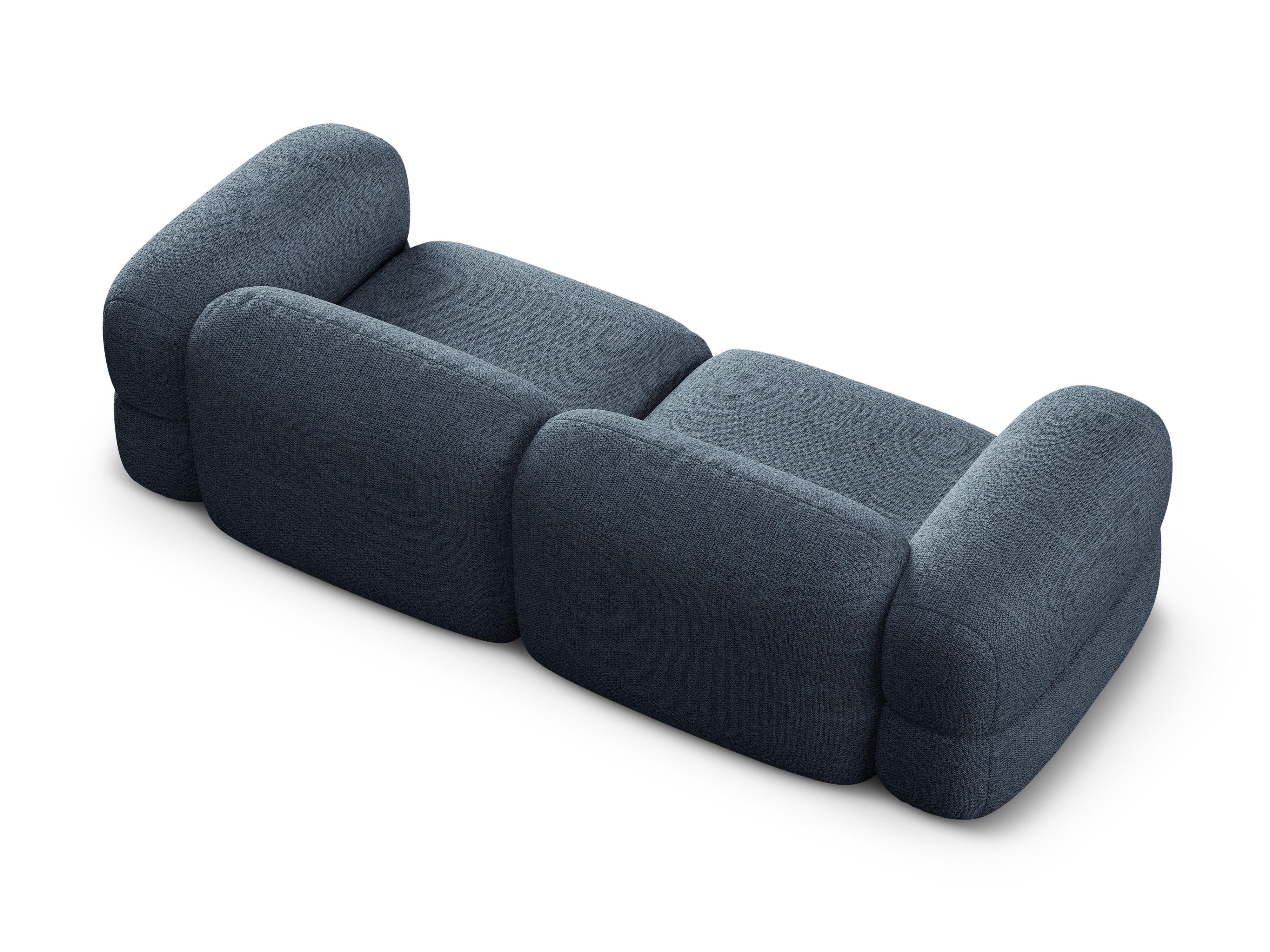 Sofa 4-osobowa ROGER ciemnoniebieski szenil