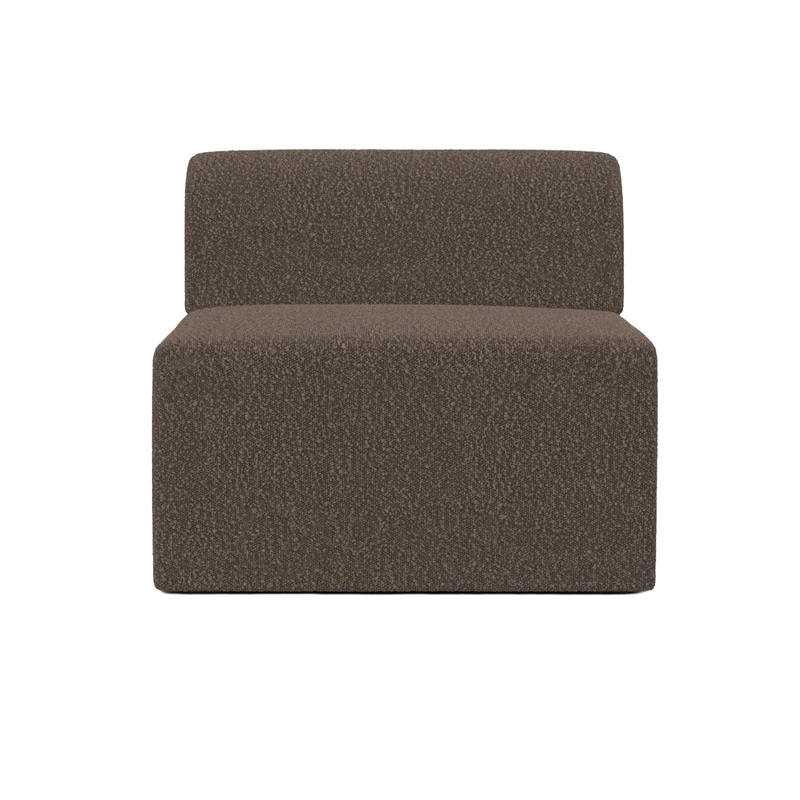 TORI modular sofa - central module brown boucle