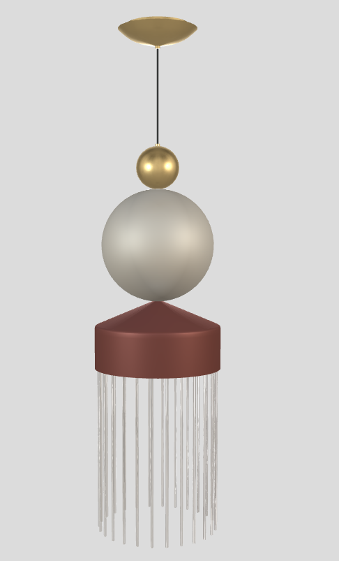 Lampa wisząca NAPPE X3