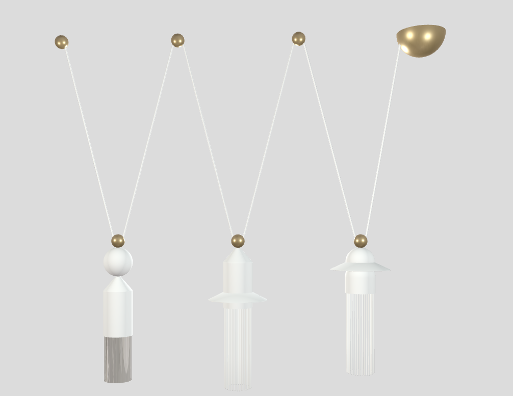 Lampa wisząca NAPPE C3