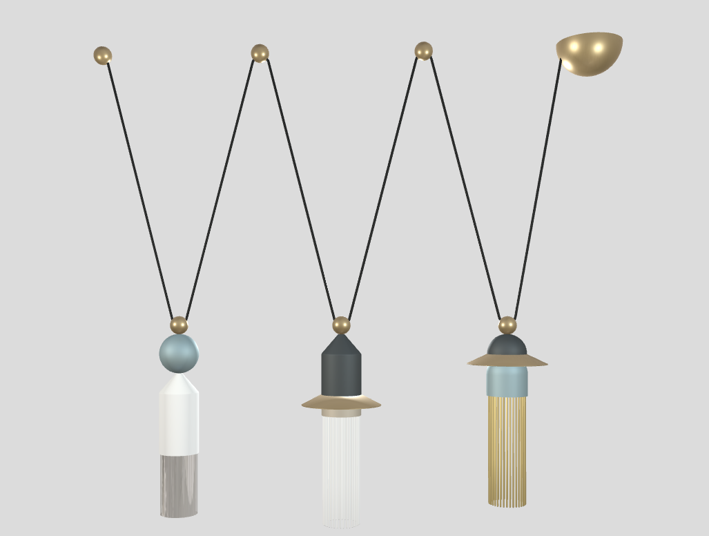 Lampa wisząca NAPPE C3