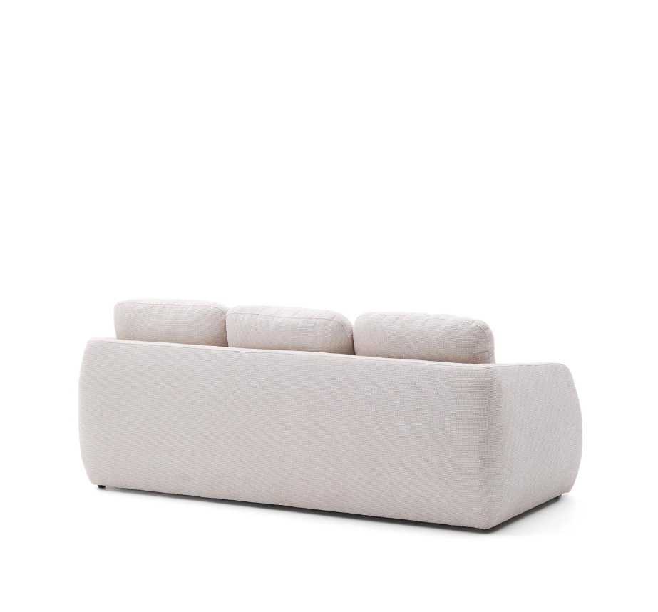 Sofa rozkładana 3-osobowa LAIRA écru