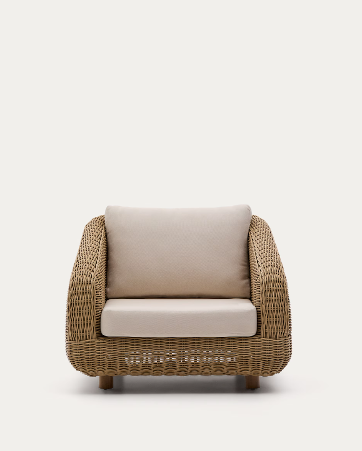 Externer Sessel synthetischer Rattan