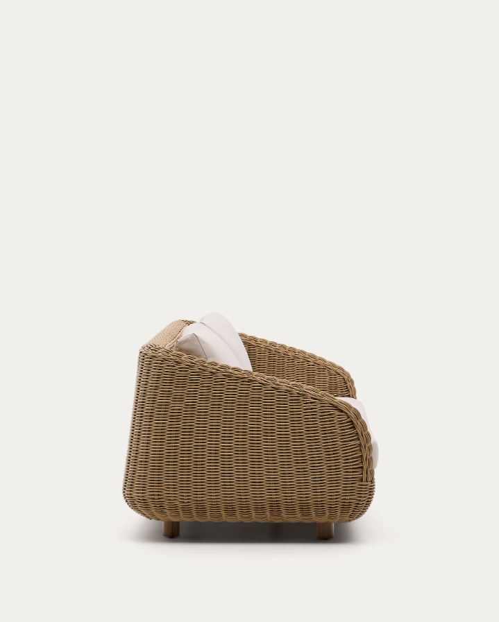External sofa Merry synthetic rattan