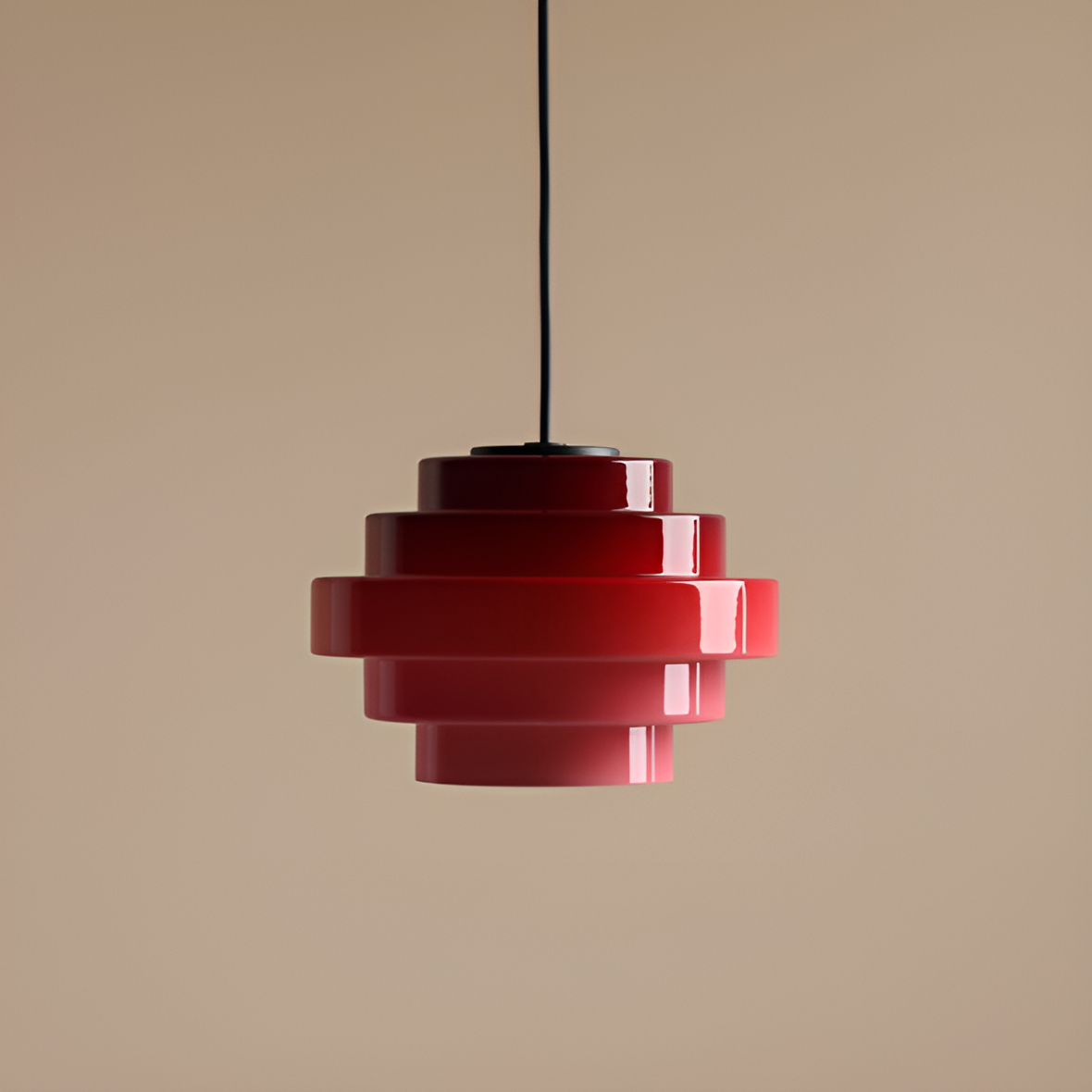 Lampa wisząca FILO bordowy