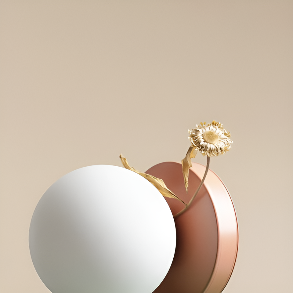 Lampa stołowa BALL różowy