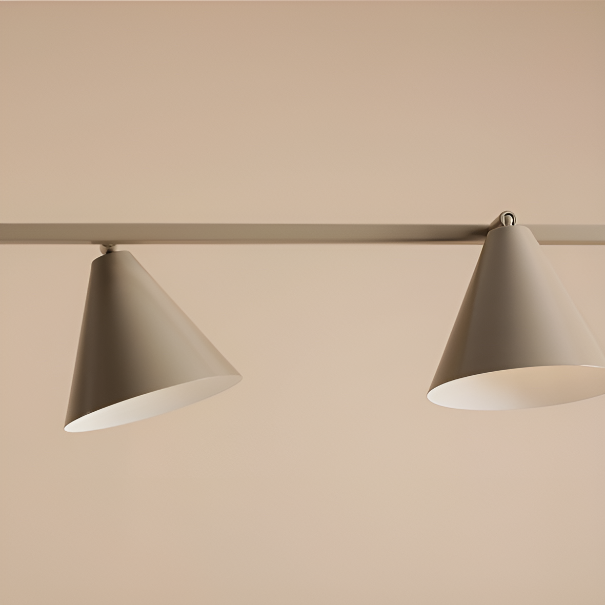Hängelampe FORM QUATRO beige