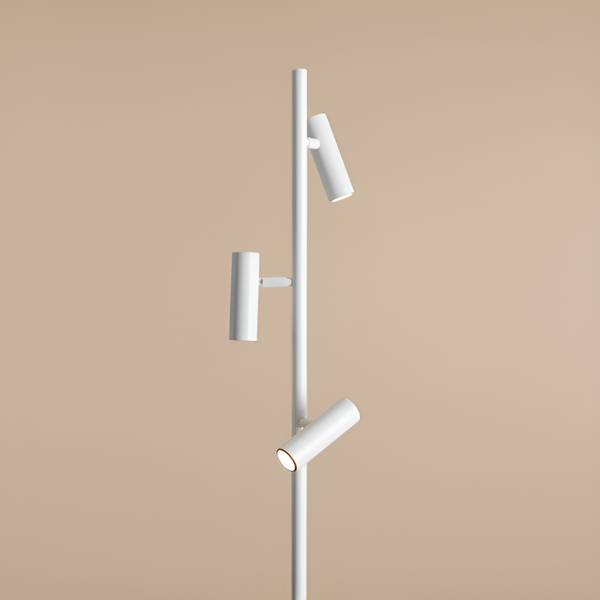 Lampa podłogowa TREVO biały