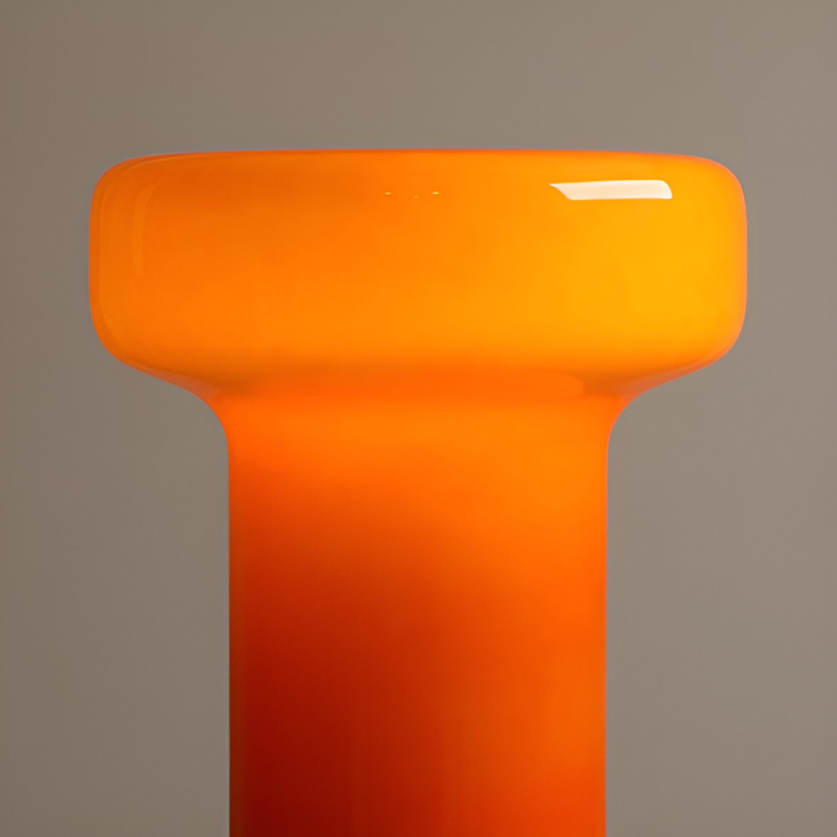 Bonbon orange floor lamp