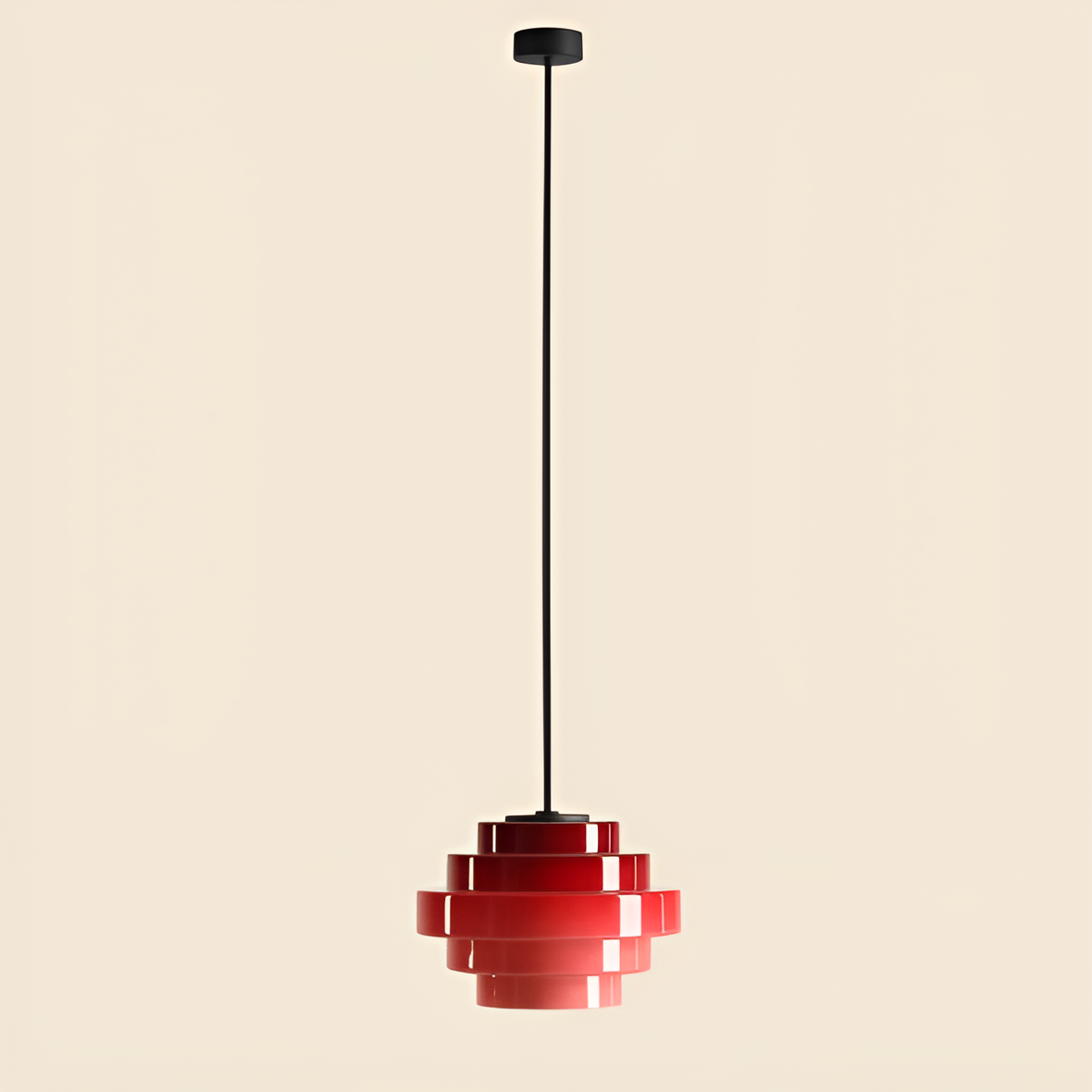 Lampa wisząca FILO bordowy