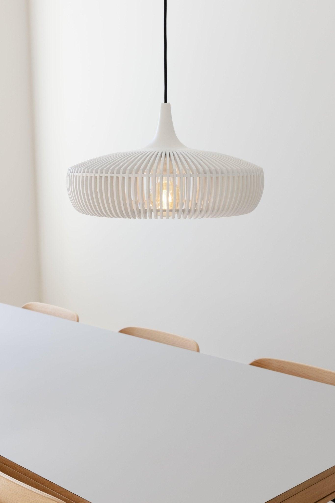 Abażur CLAVA DINE WOOD biały UMAGE Eye on Design