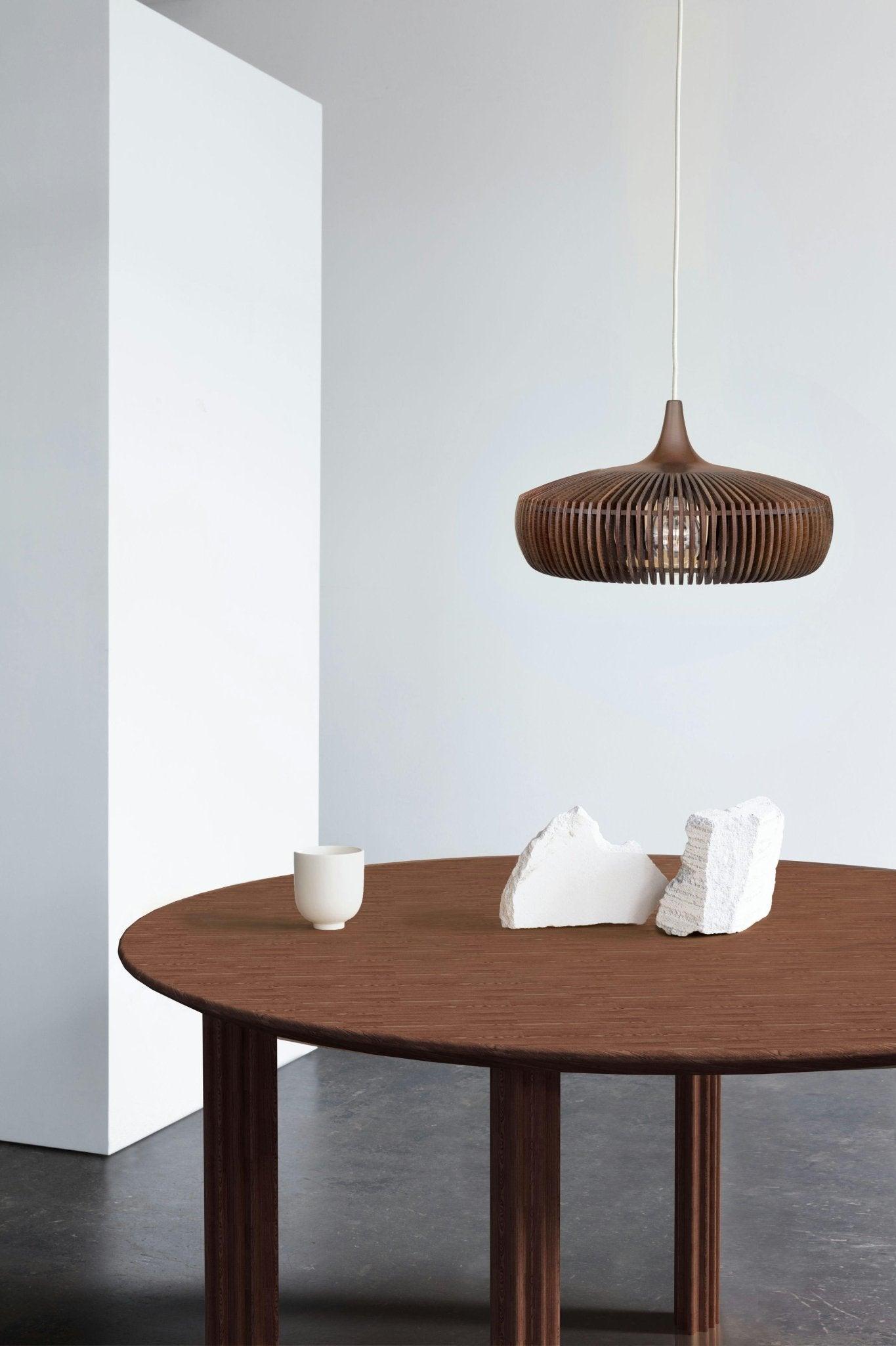 Abażur CLAVA DINE WOOD ciemny dąb UMAGE Eye on Design