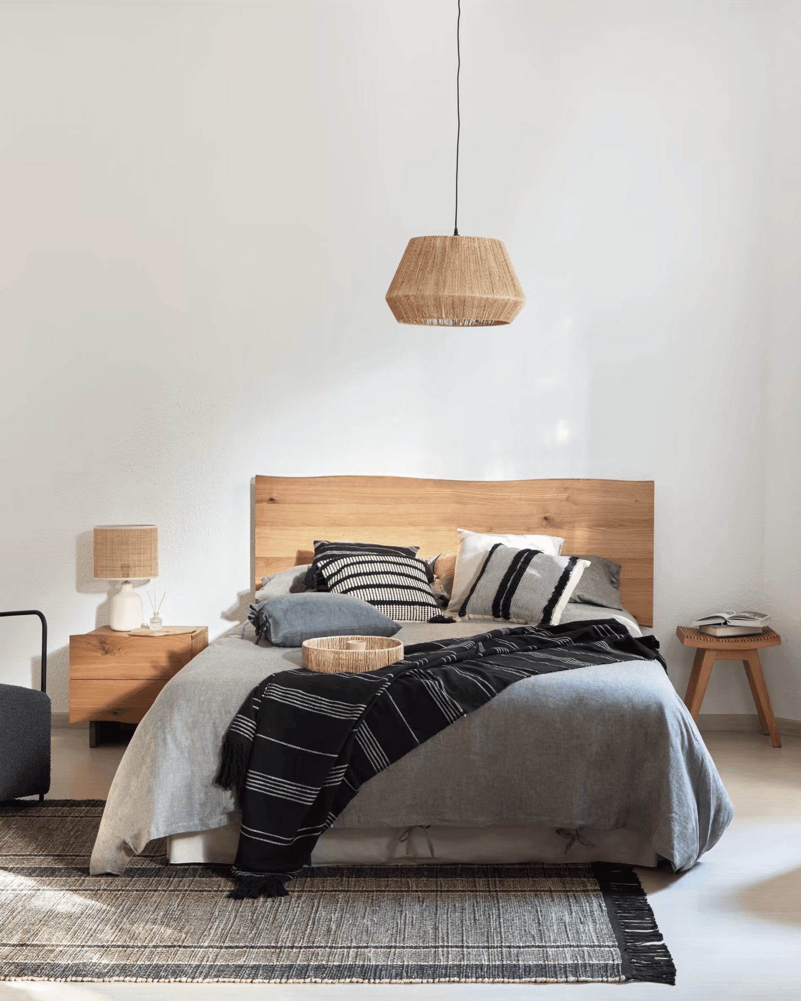 Abażur lampy wiszącej CRISMILDA jutowy La Forma Eye on Design