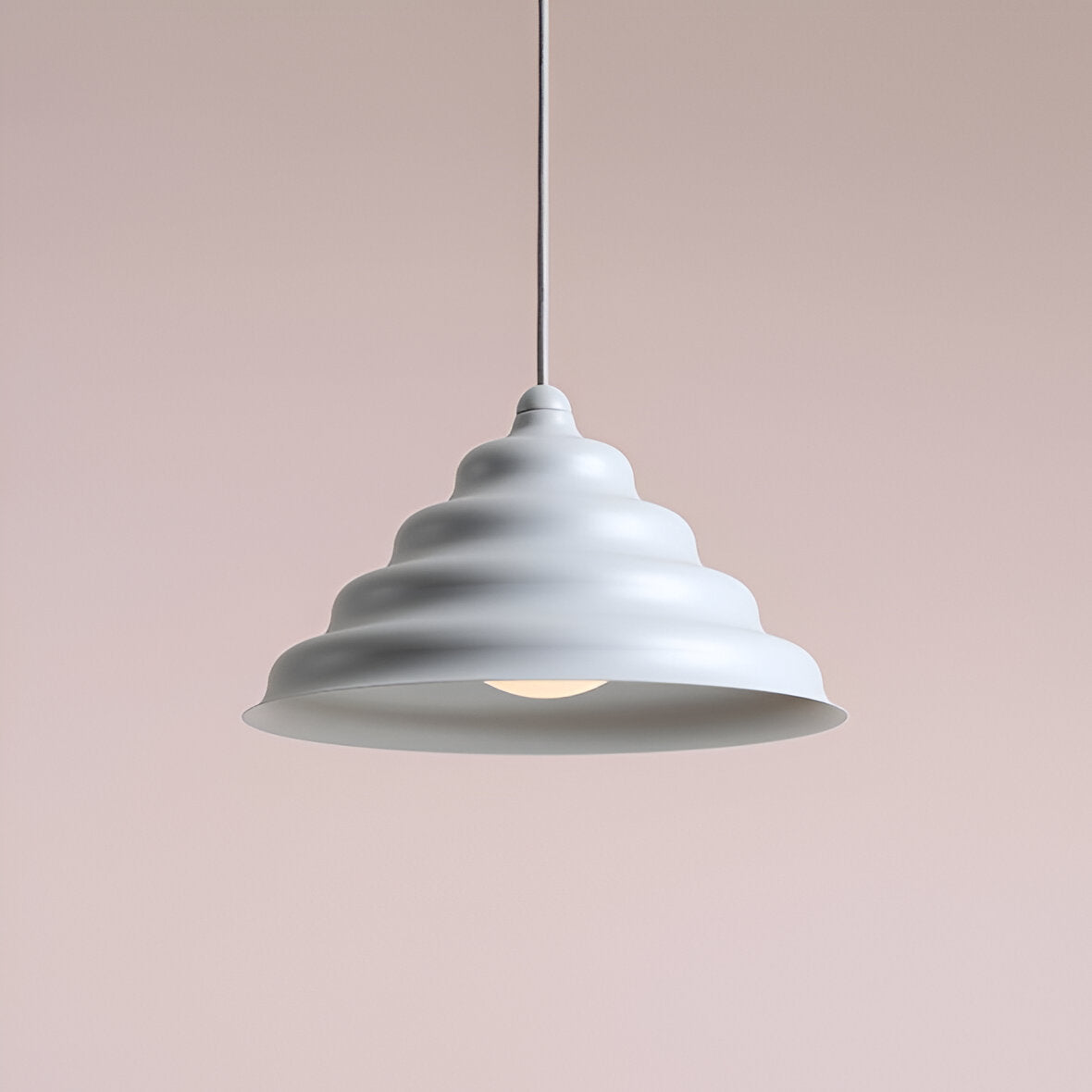 Lampa wisząca FALA szary