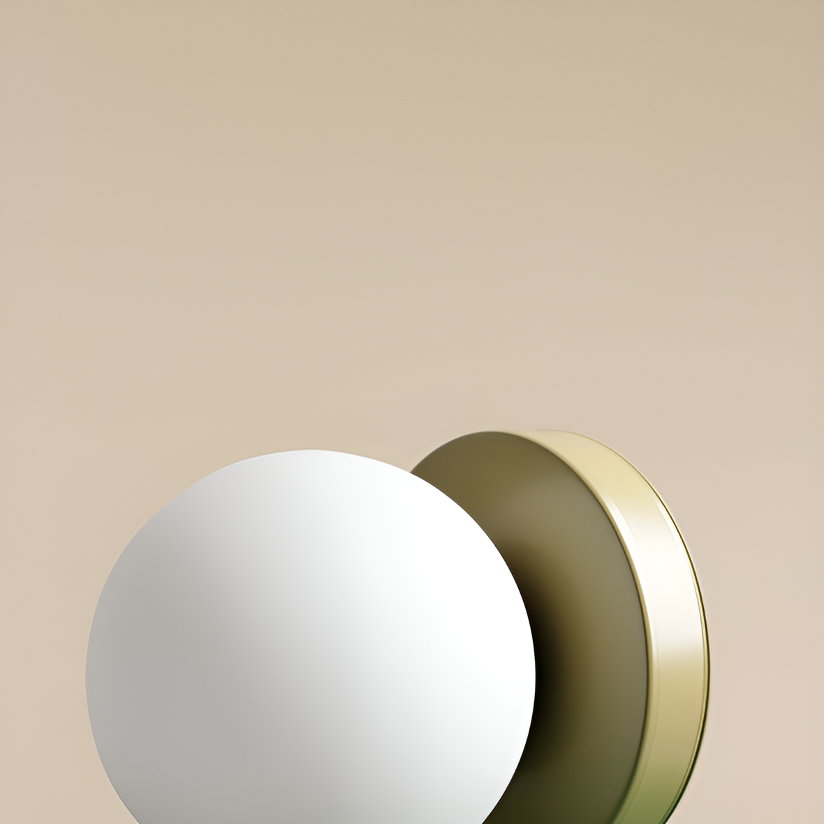 Lampa stołowa BALL pistacjowy