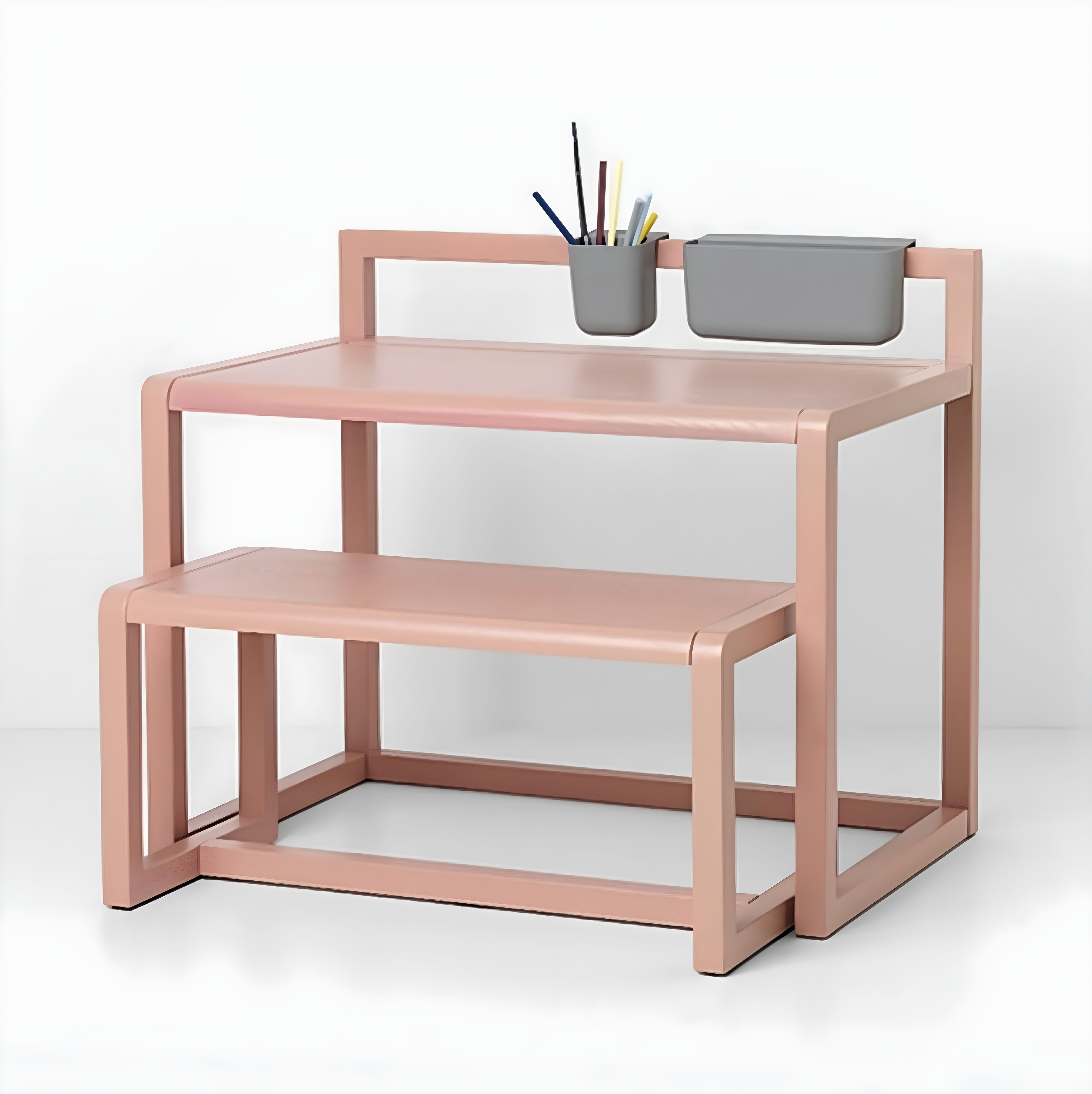Biurko dziecięce LITTLE ARCHITECT jasnoróżowy