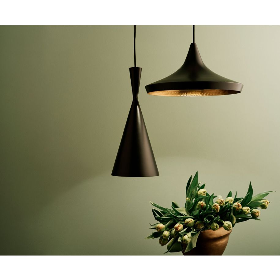 Lampa wisząca BEAT czarny z miedzianym