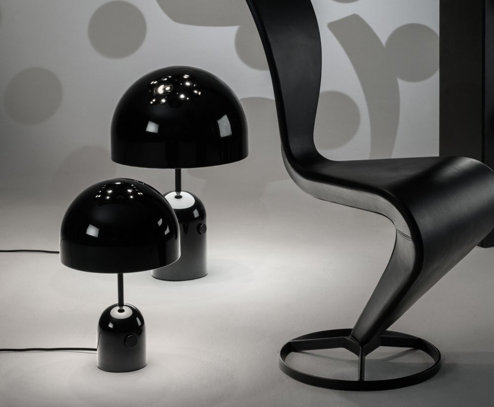 Bell Table Lamp Black