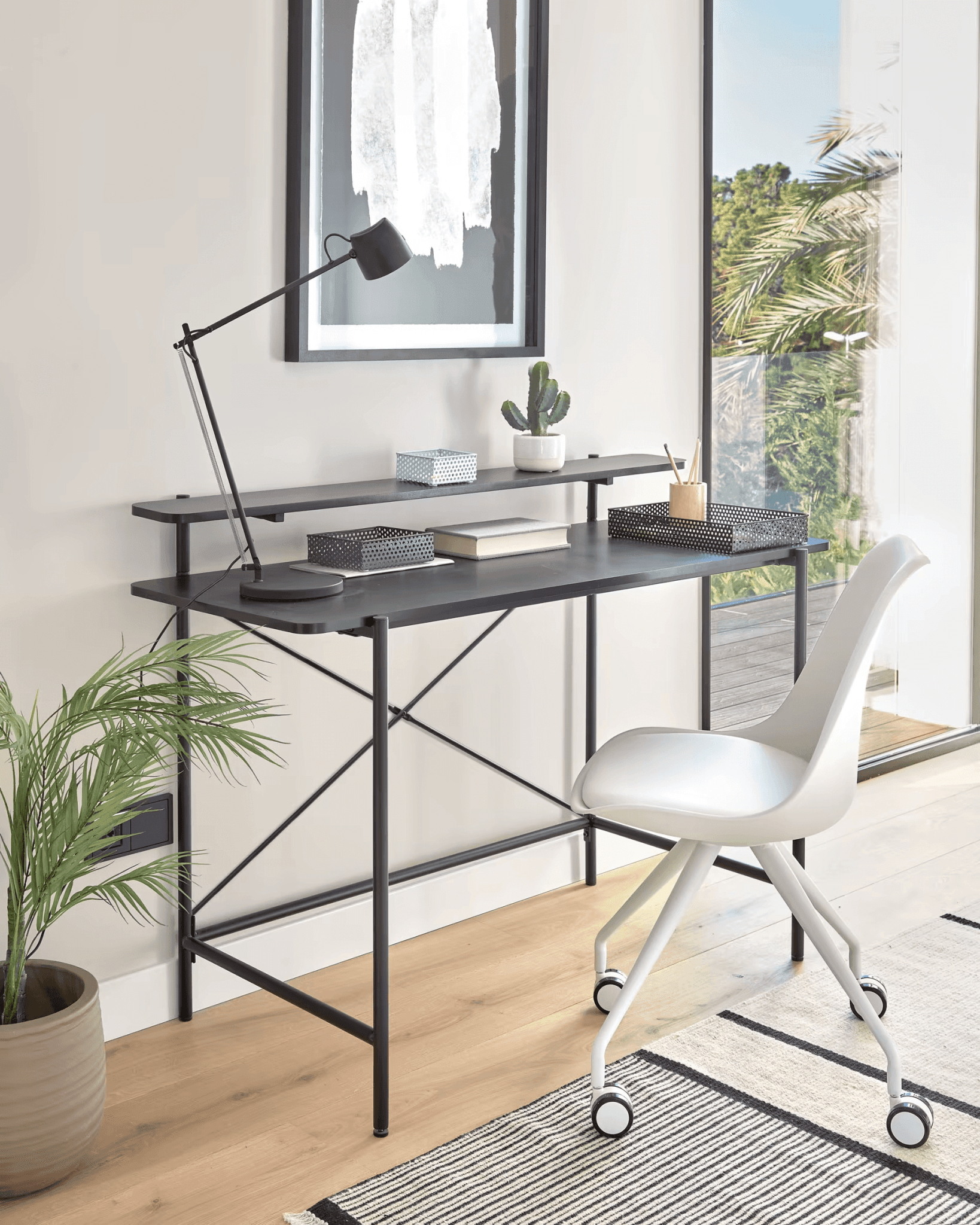 Biurko GALATIA czarny La Forma Eye on Design