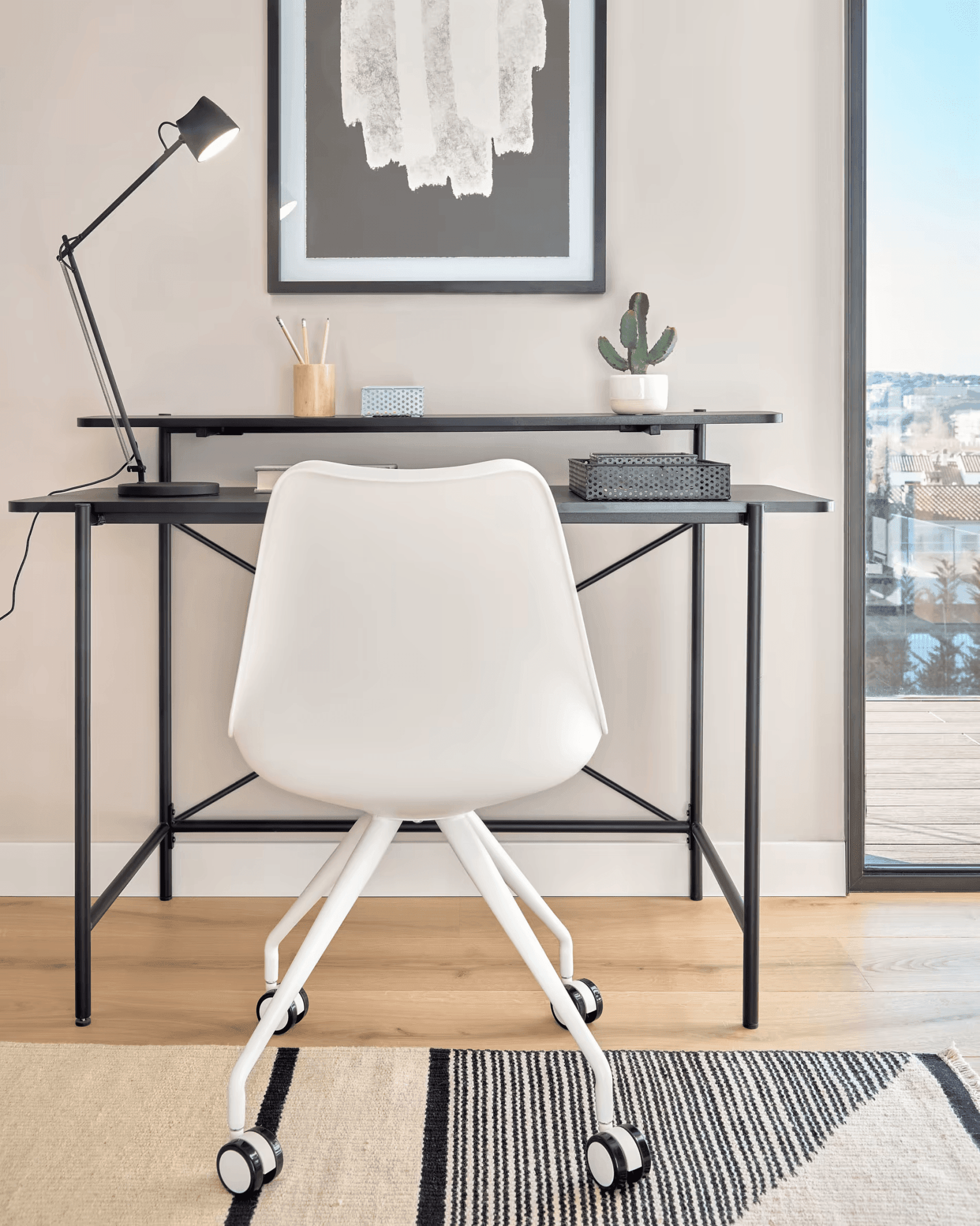 Biurko GALATIA czarny La Forma Eye on Design