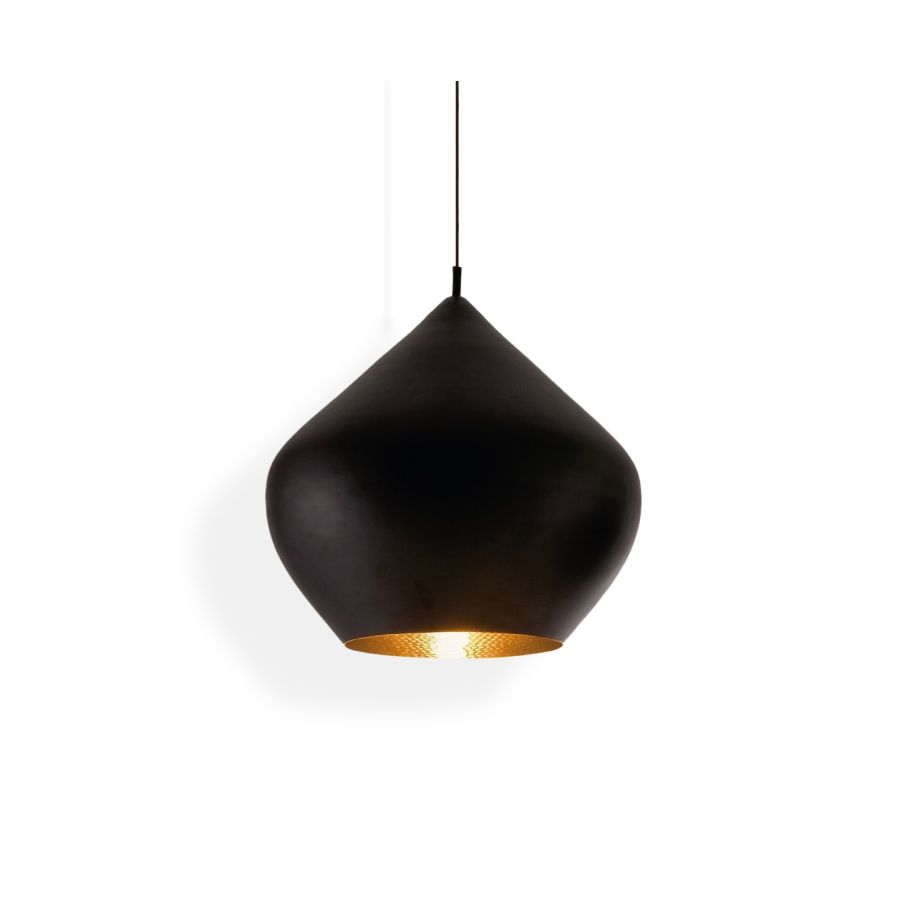 Lampa wisząca BEAT czarny z miedzianym