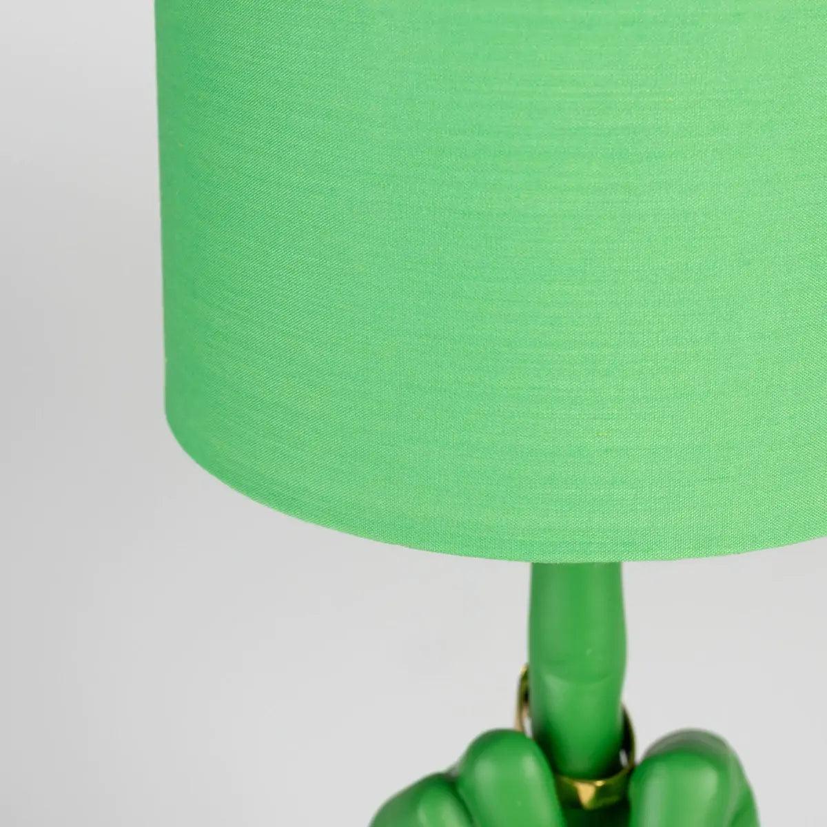 WHAT IF green table lamp