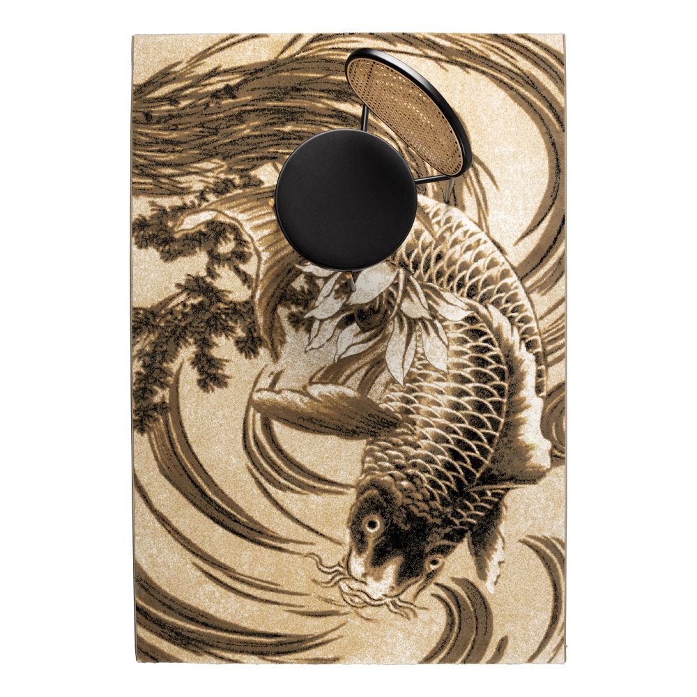 Dywan LEGEND OF KOI CARPET beżowoszary