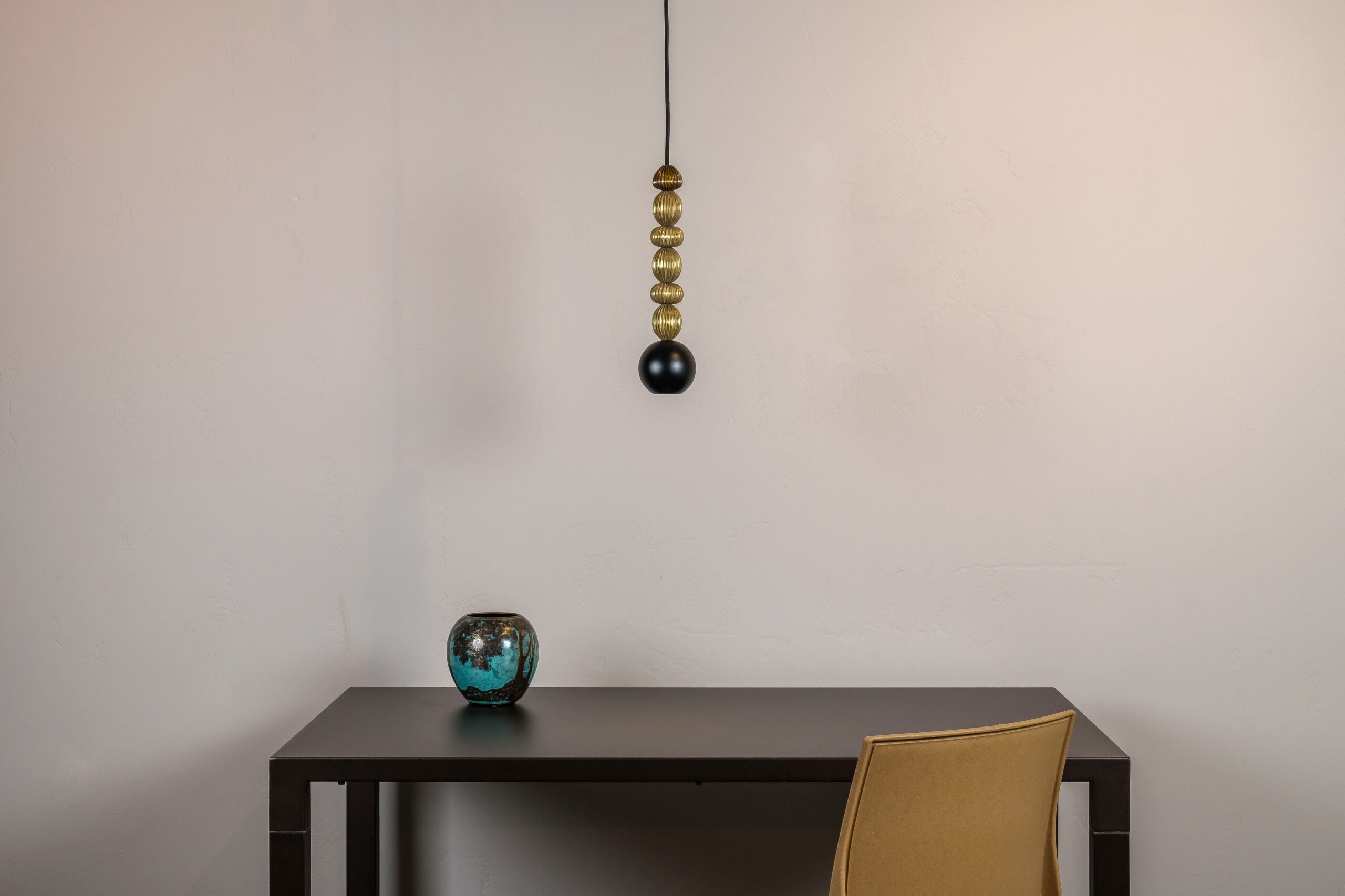 Lampa wisząca BOLA QUEEN mosiężny