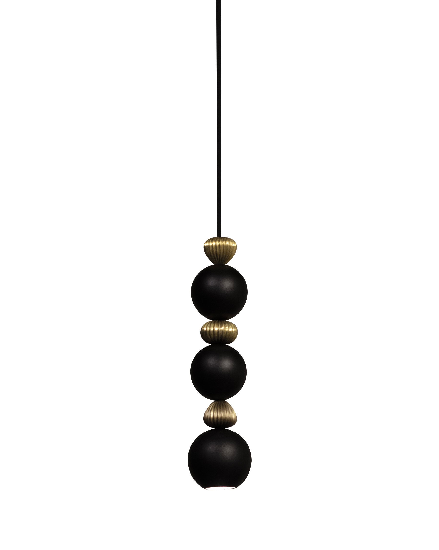 Lampa wisząca BOLA QUEEN mosiężny