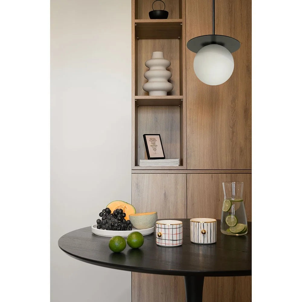 BORRA black pendant lamp