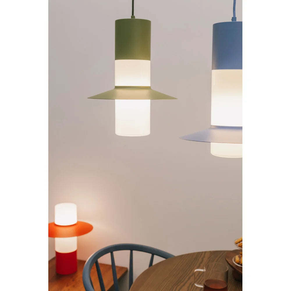 CAPONIO table lamp red-orange