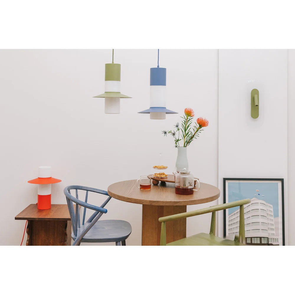 CAPONIO table lamp red-orange
