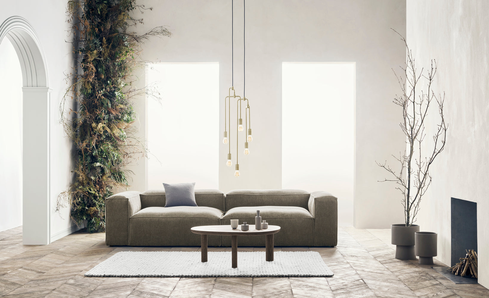 Sofa 2-modułowa COSIMA tapicerowana