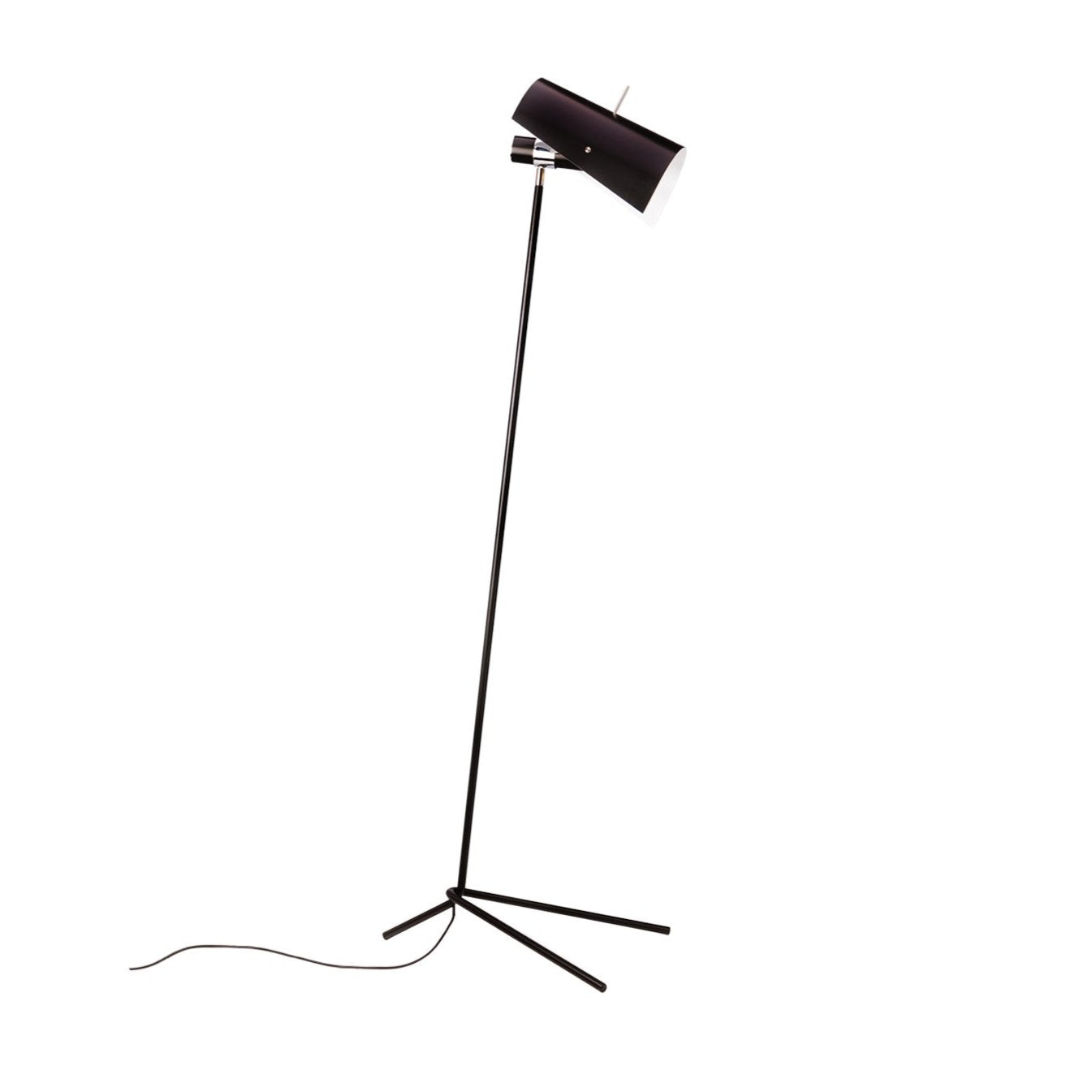 Lampa podłogowa do czytania CLARITAS czarny