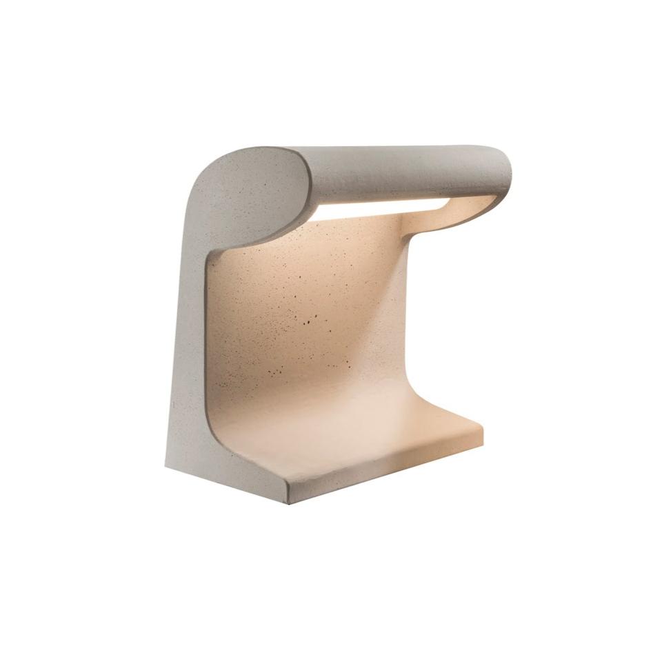 Outdoor floor lamp BORNE BÉTON concrete