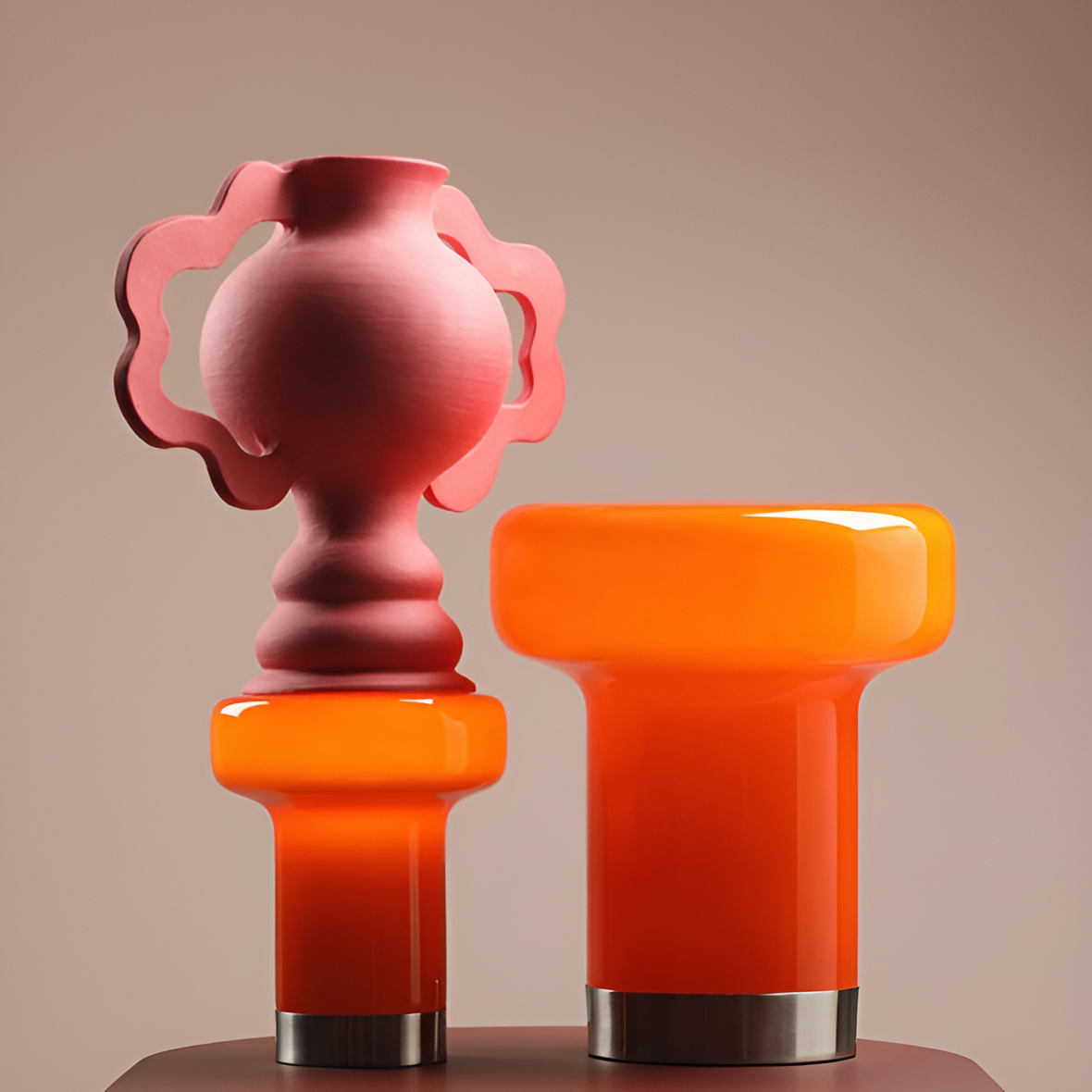 BONBON Tischleuchte orange