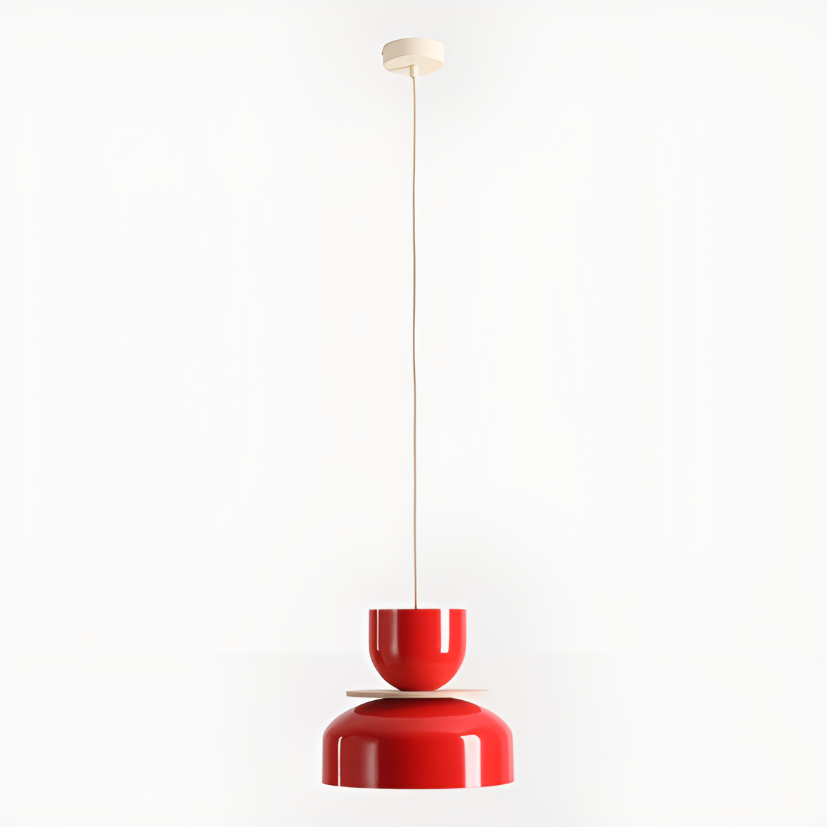 Lampa wisząca UTO czerwony