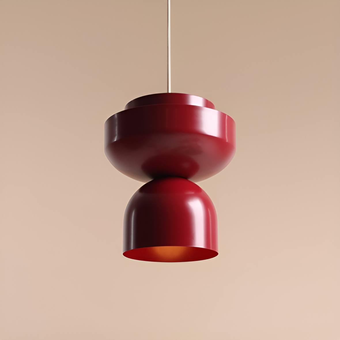 Lampa wisząca ULIA bordowy