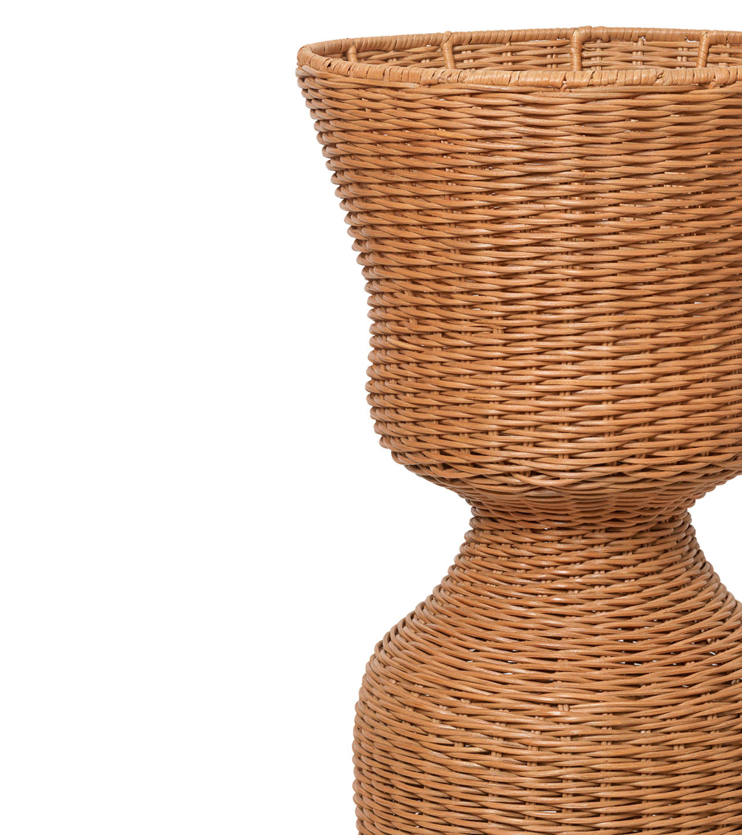 Stojak na rośliny AGNES TALL rattan