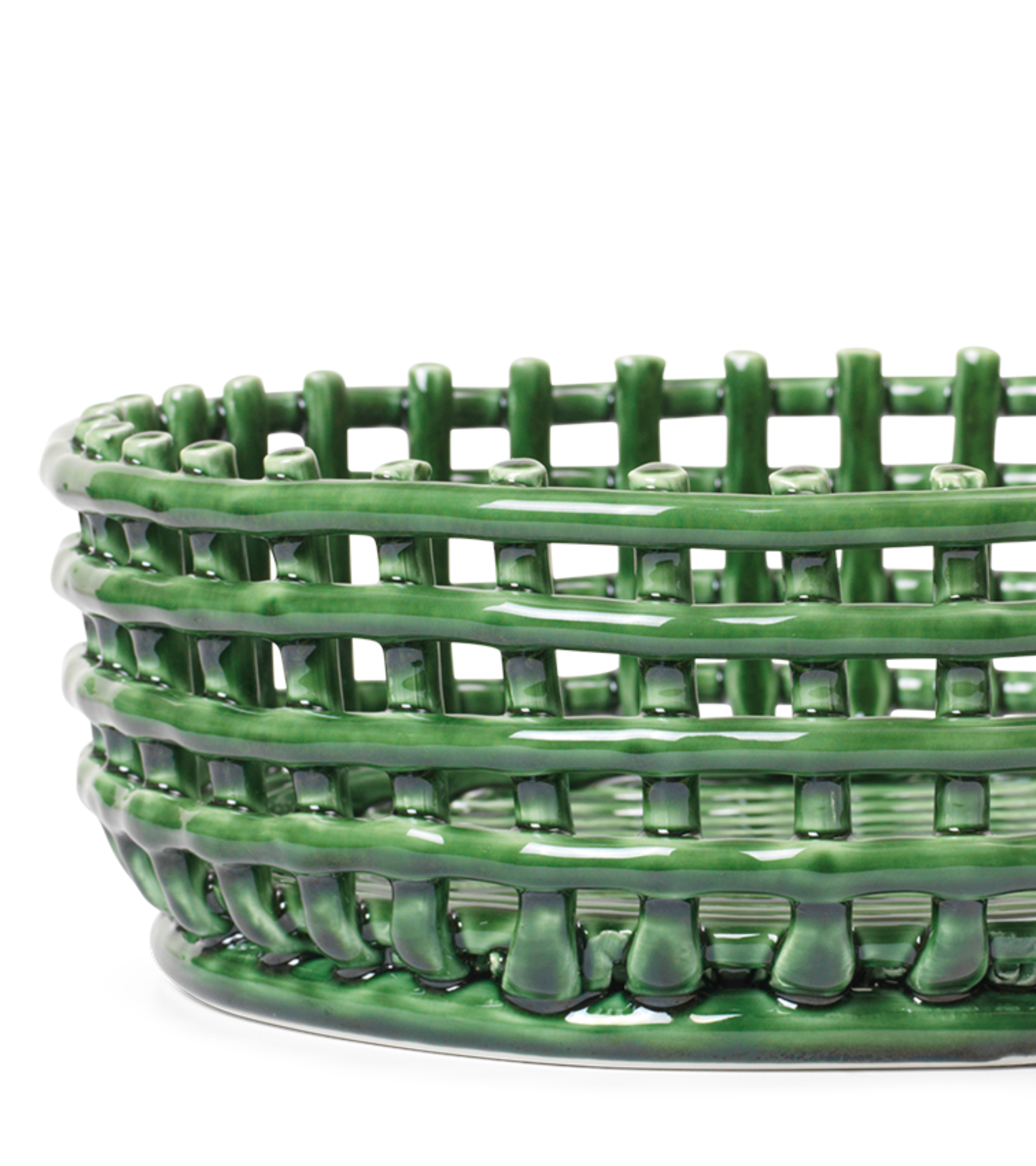 Misa CERAMIC CENTREPIECE zielony