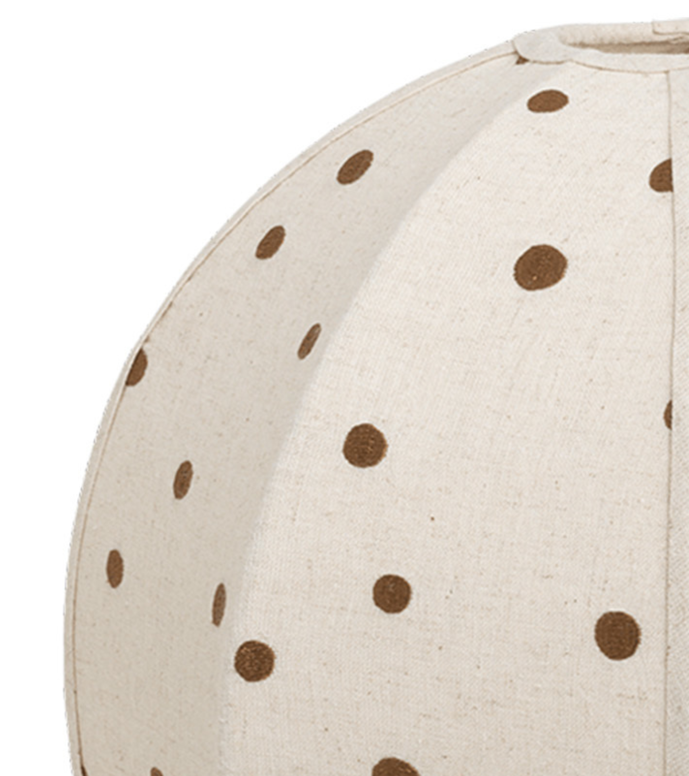 Abażur DOTS TEXTILE jasnobeżowy