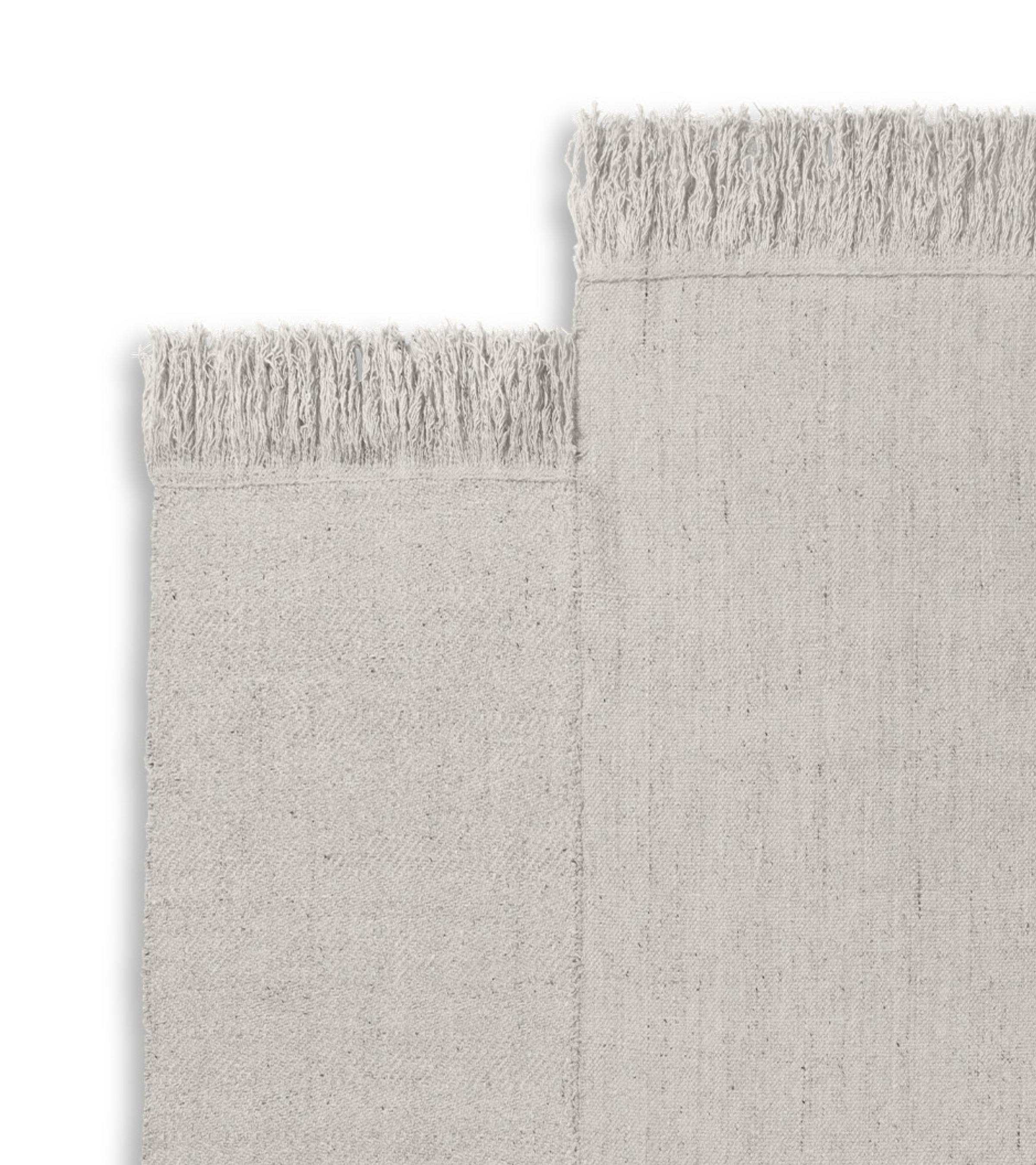 ALTER rug in gray-beige wool