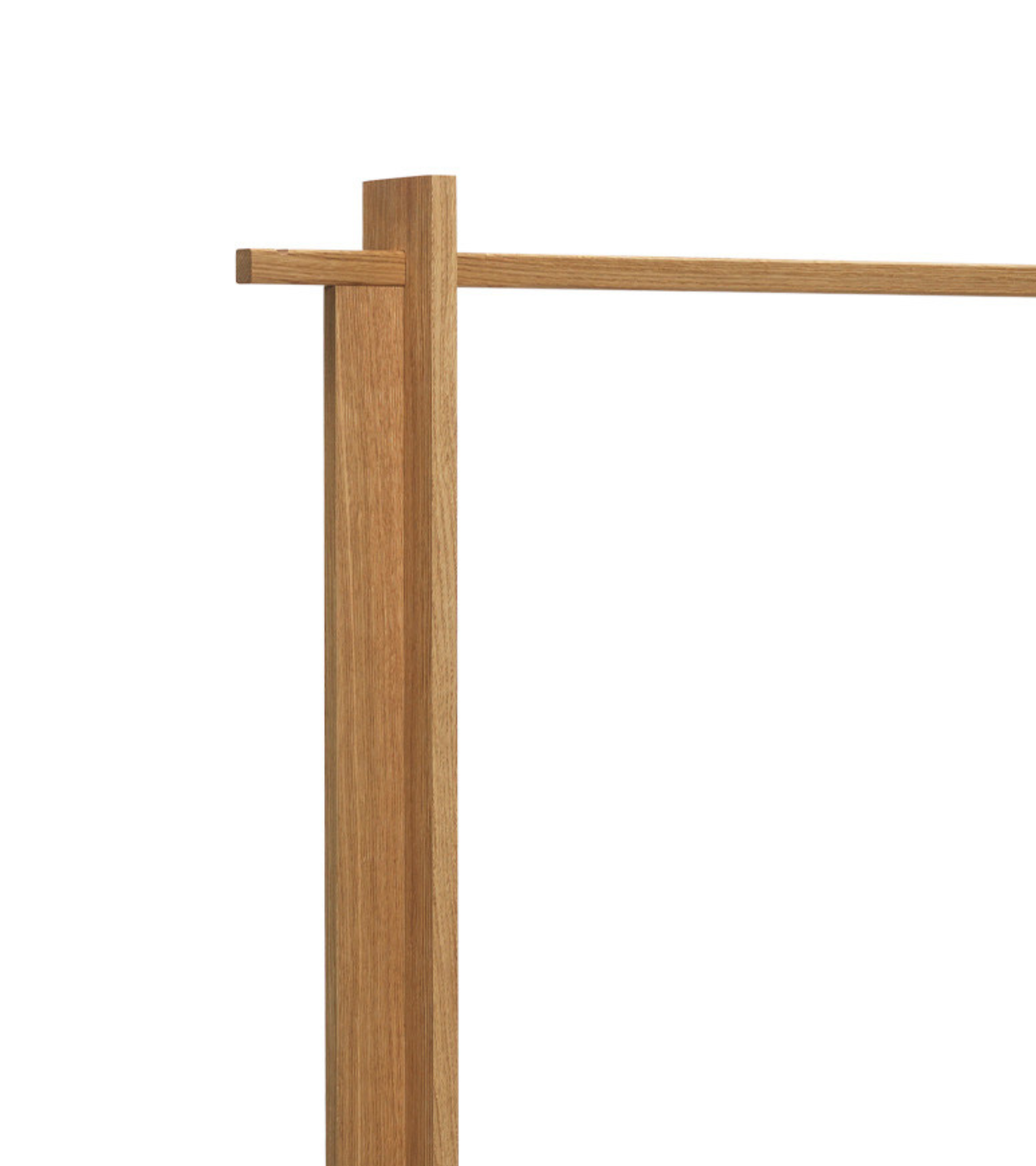 Stojak na ubrania BRIDGE CLOTHES RACK fornir dębowy