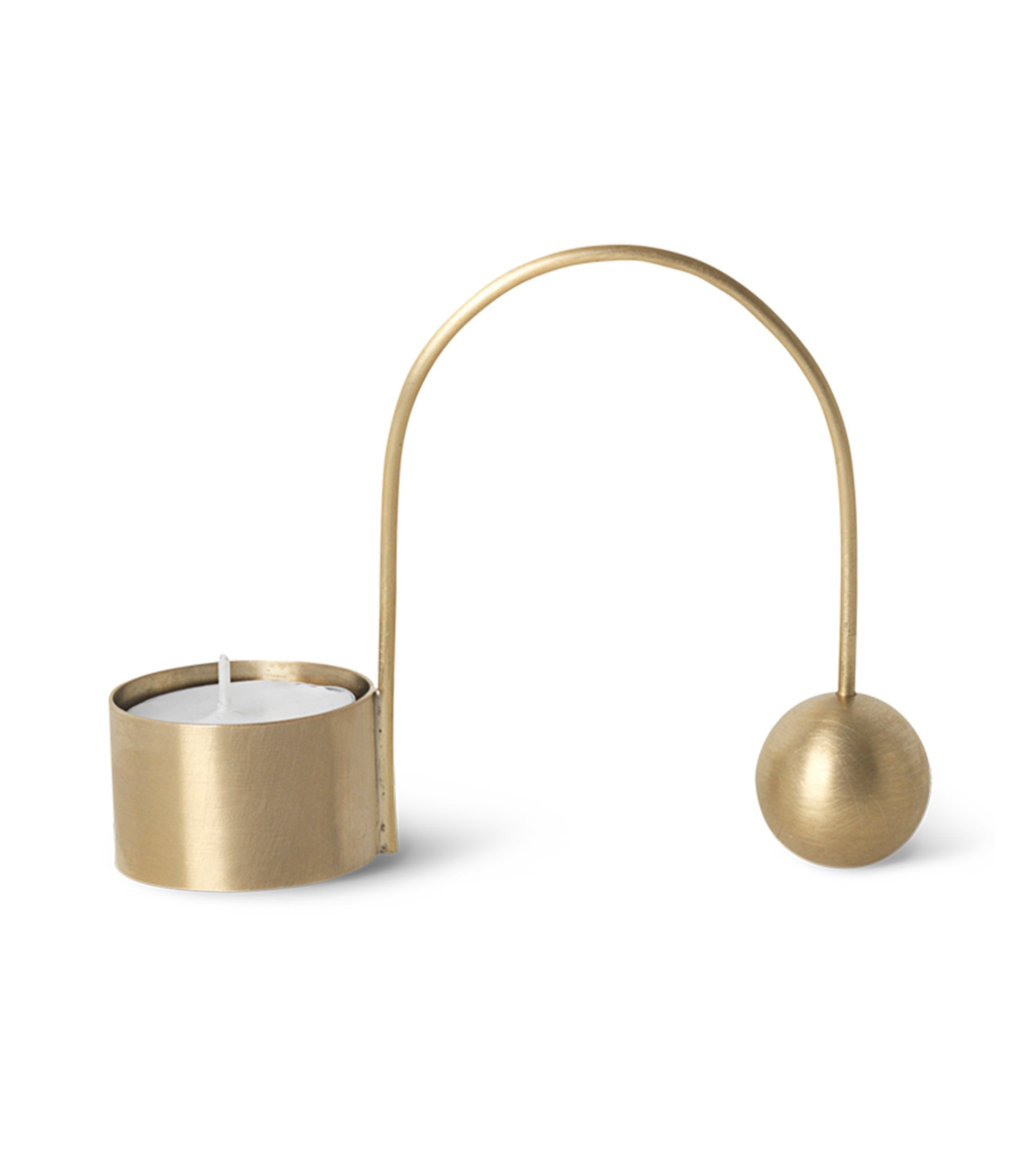 Świecznik BALANCE TEALIGHT złoty