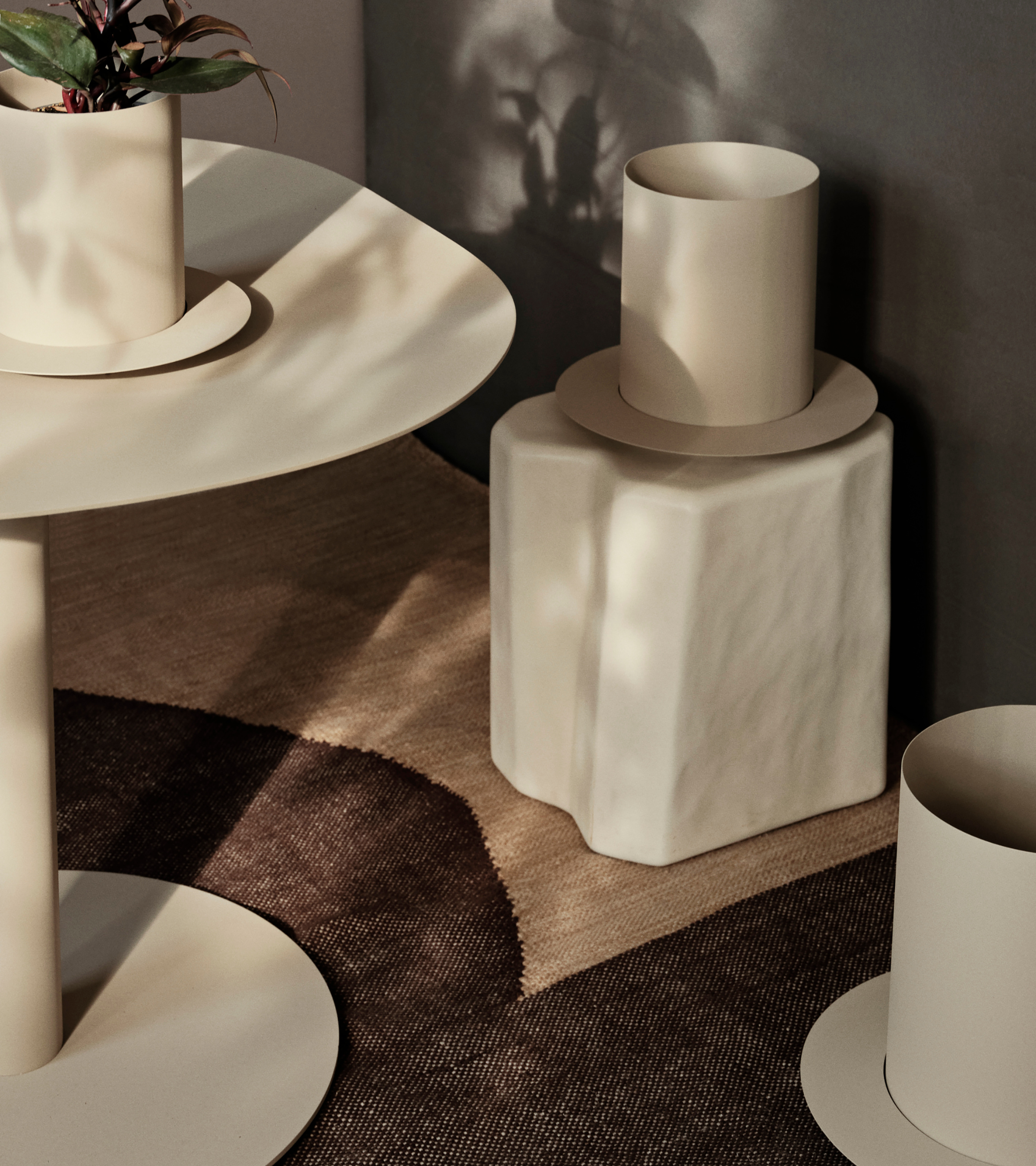 AURAN beige pot